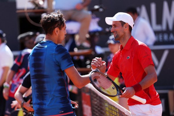 Tabilo y el día que venció a Djokovic en Roma: "Lo único que podía hacer era reír"