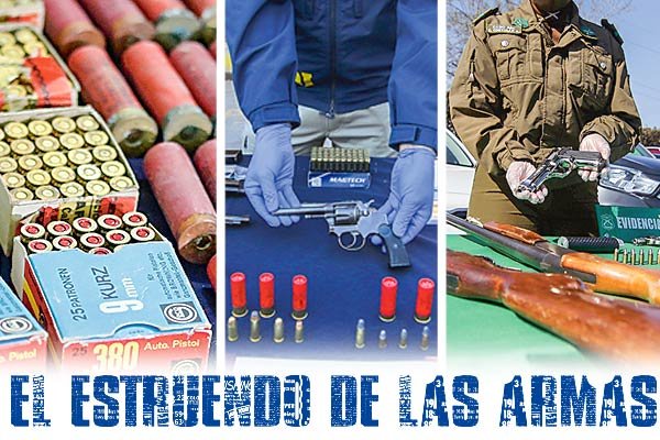 Cómo funciona el mercado de armas en Chile