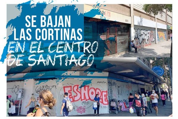 El éxodo comercial de Santiago centro: se han ido más de 500 tiendas