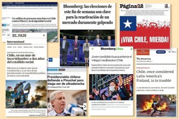Los ojos de la prensa internacional en Chile