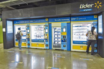 La apuesta de Walmart por el negocio de las máquinas expendedoras