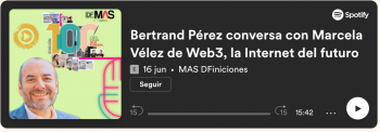 Bertrand Pérez conversa con Marcela Vélez de Web3, la Internet del futuro