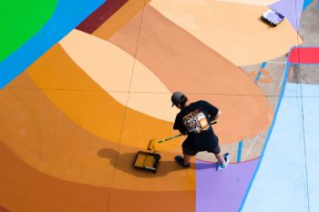 La ruta de murales para la Región Metropolitana que planea la Galería de arte urbano Metro21