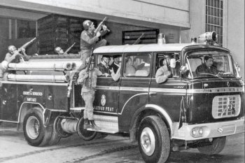 Las siete horas que bomberos de la Quinta Compañía estuvieron en La Moneda durante el Golpe del '73