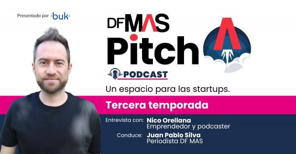 🎙️ MAS PITCH | Nico Orellana: Webprendedor, Welcu y Flycrew