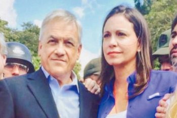 La cercana relación de Piñera con María Corina Machado