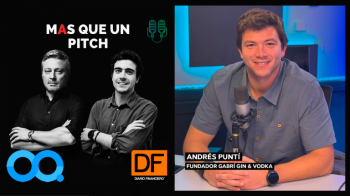 🎙️ DF MAS en Infinita | Fundador de Gabrí Gin & Vodka: “Partir de una base tan arriba nos generó una expectativa súper grande”