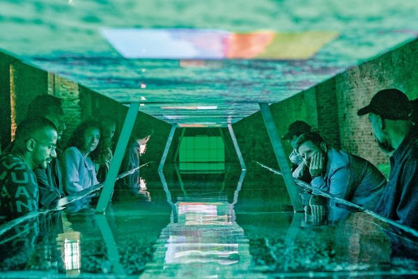 La pregunta sobre IA que el pabellón chileno instaló en la Bienal de Arquitectura de Venecia